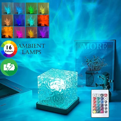 Transform Your Space with the Aurora RGB Bedside Lamp – 16 Colors of Relaxation and Ambiance
